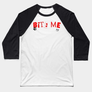 Bite Me Baseball T-Shirt